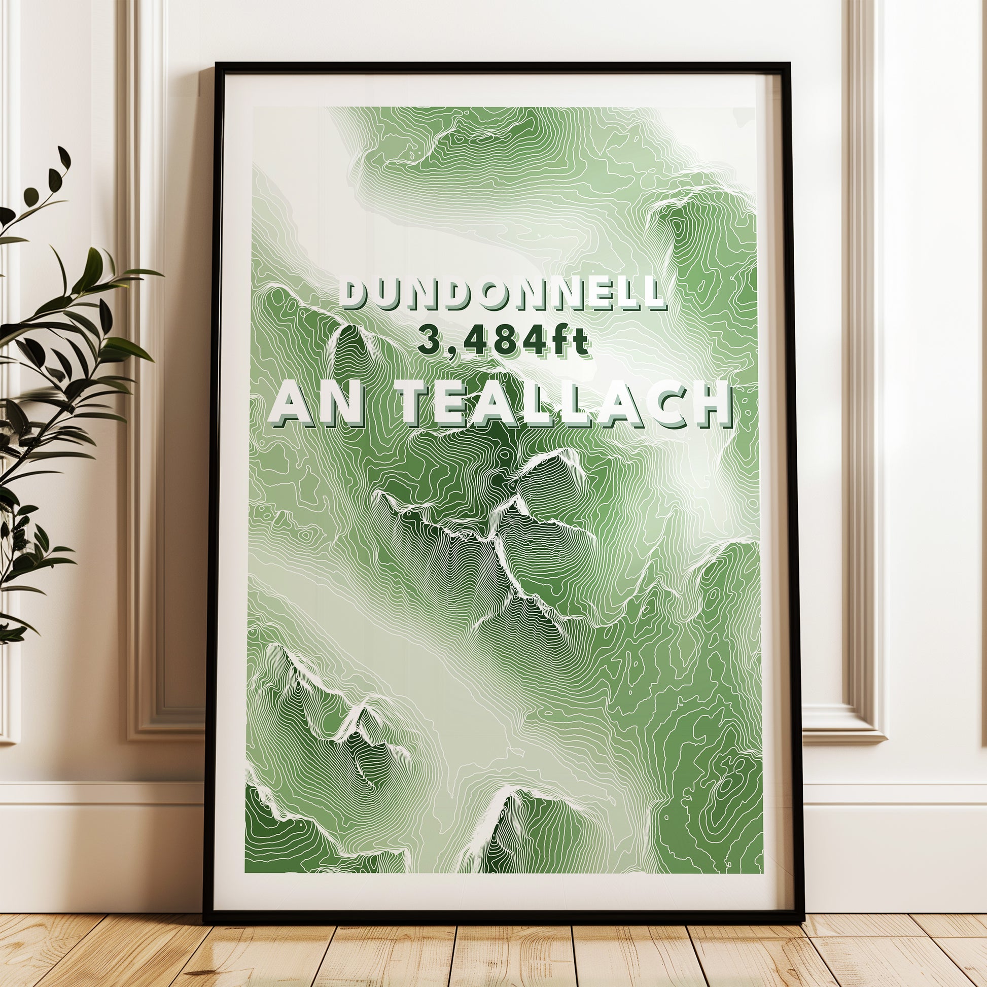 An Teallach Munro Poster