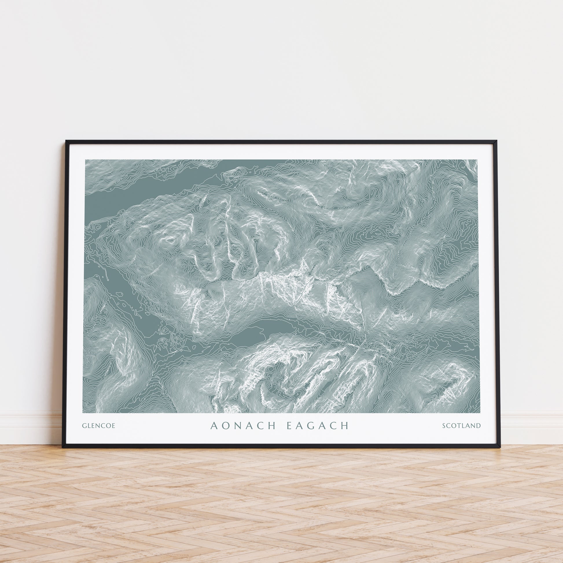 Aonach_Eagach_Scotland_Map