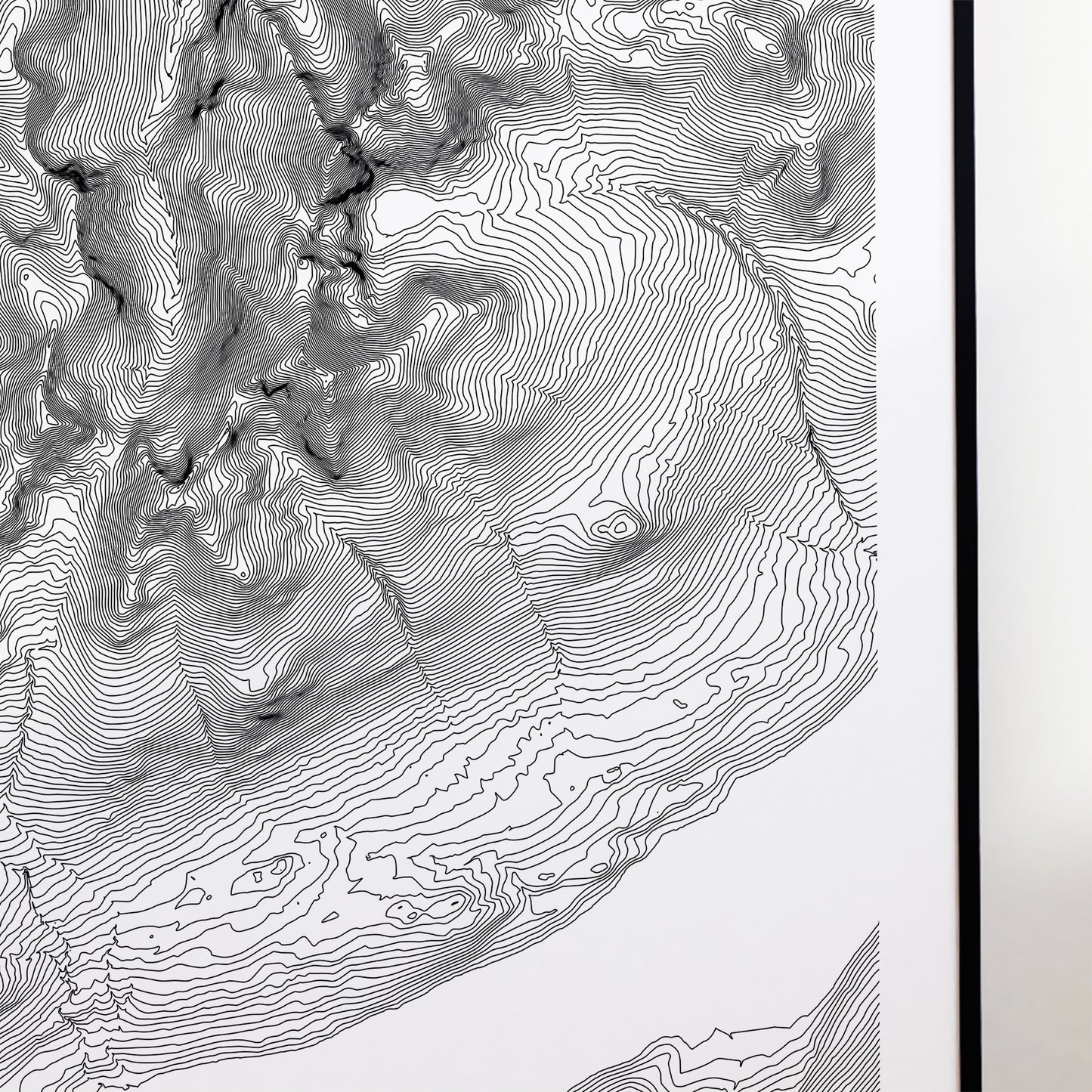 Beinn Ghlas Munro Print | Munro Map Poster