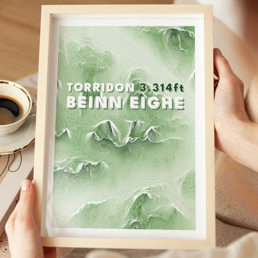 Bein Eighe Munro Print