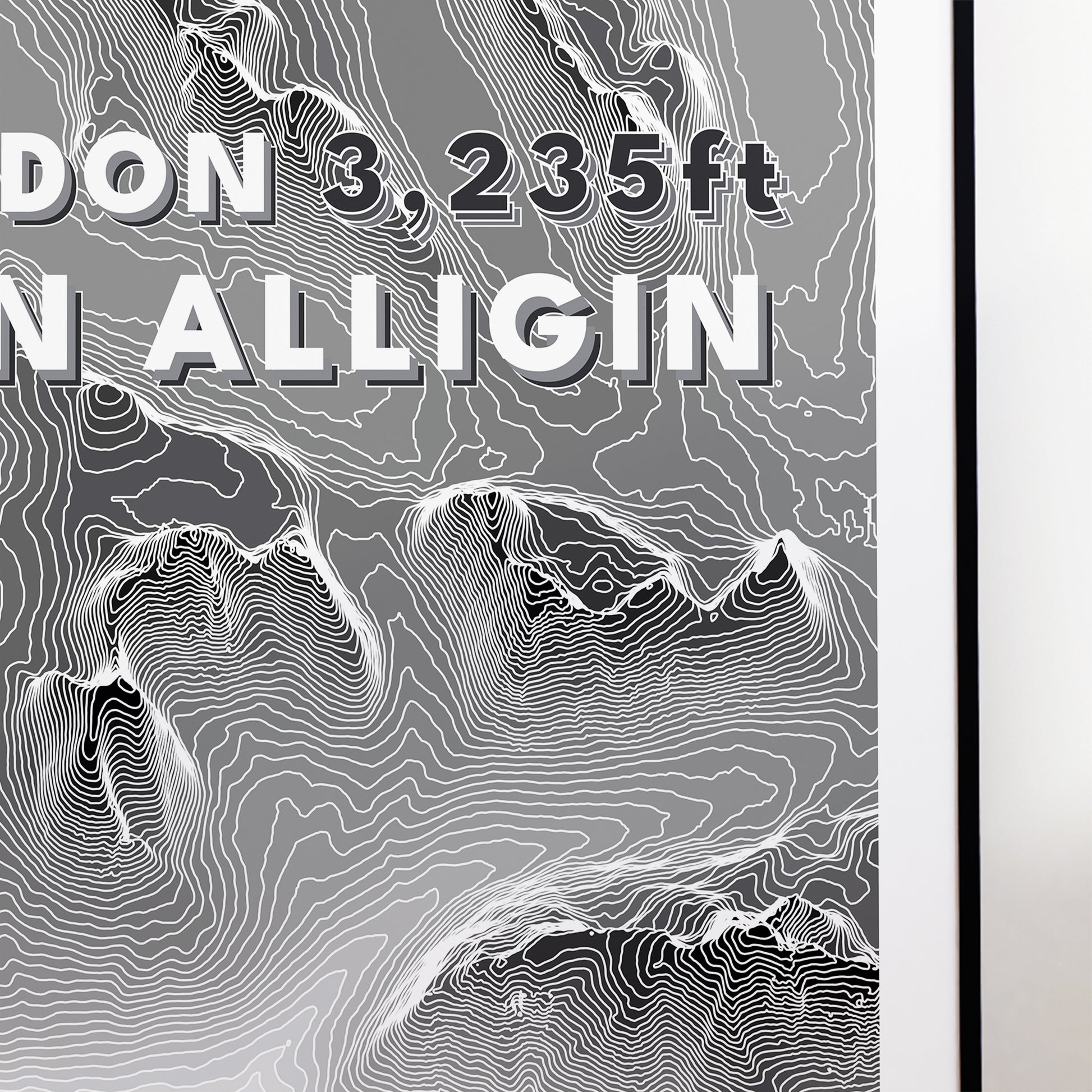 Beinn Alligin Munro Poster