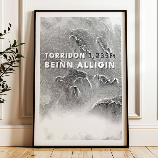 Beinn Alligin Munro Print