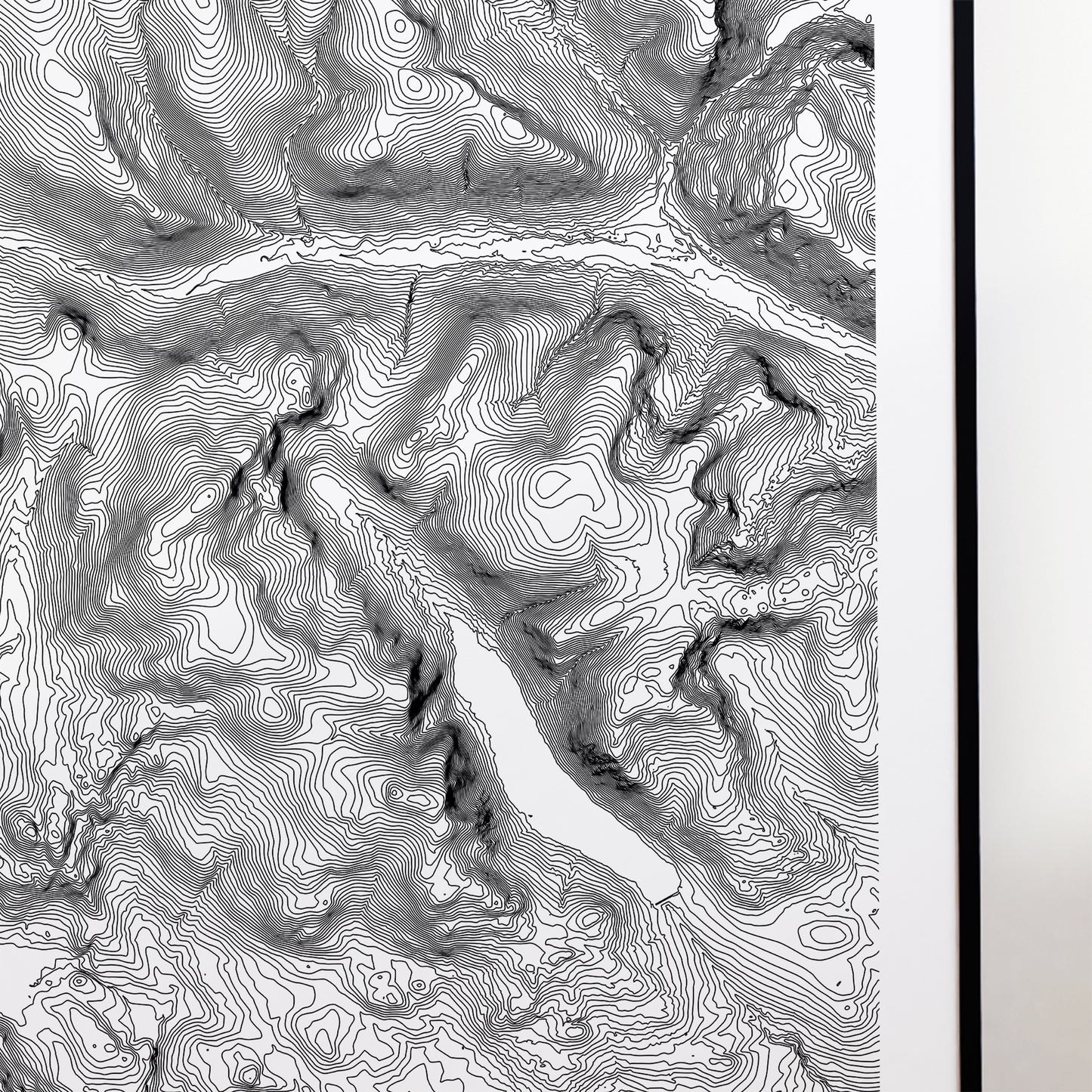 Ben Chonzie Munro Print | Munro Map Poster