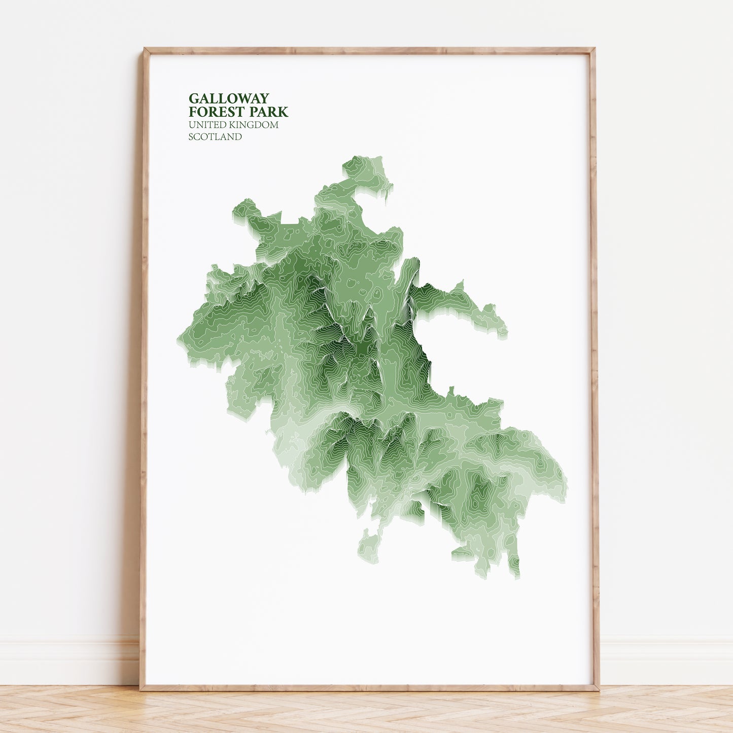 Galloway Forest map