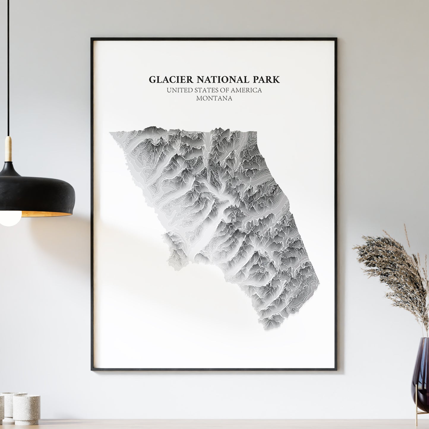 Glacier National Park Poster