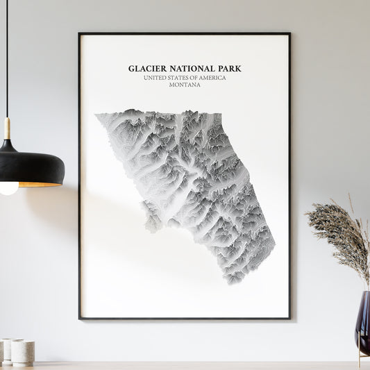 Glacier National Park Poster
