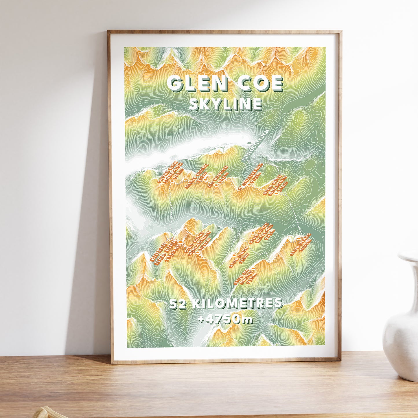 Glencoe_Skyline_Scotland_Map