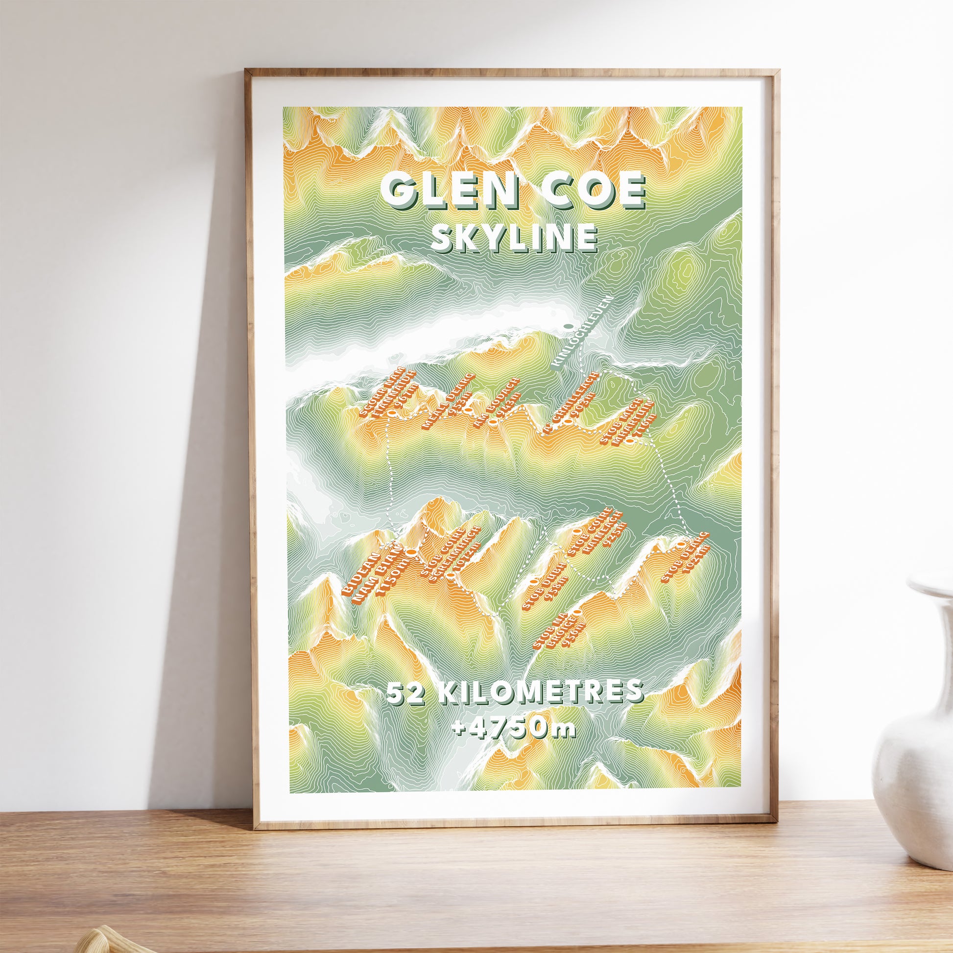 Glencoe_Skyline_Scotland_Map