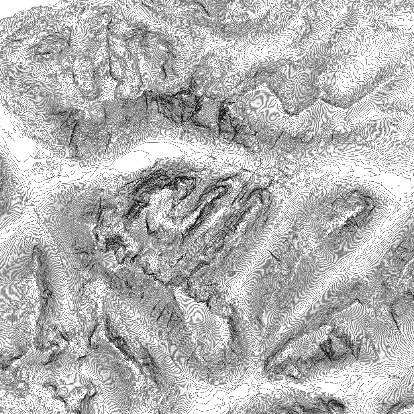 Glencoe topographic Map