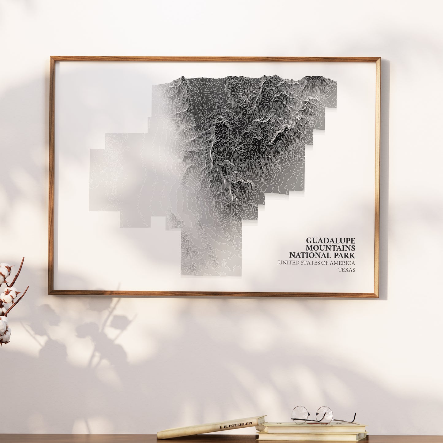 Guadalupe Mountains National Map