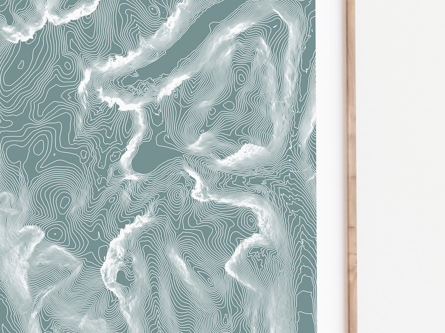 Ben Macdui Map Munro Poster