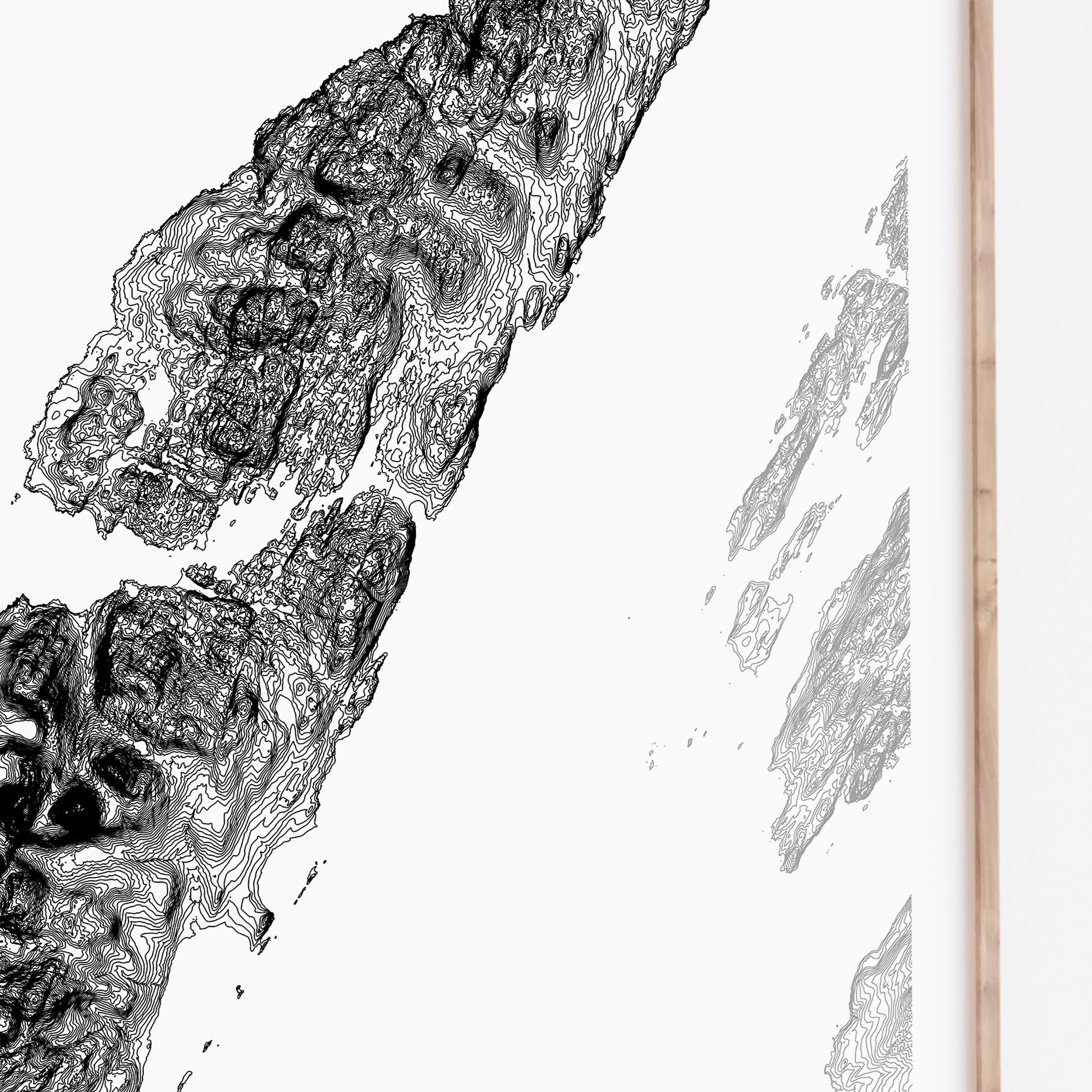 Isle of Jura Topographic Map
