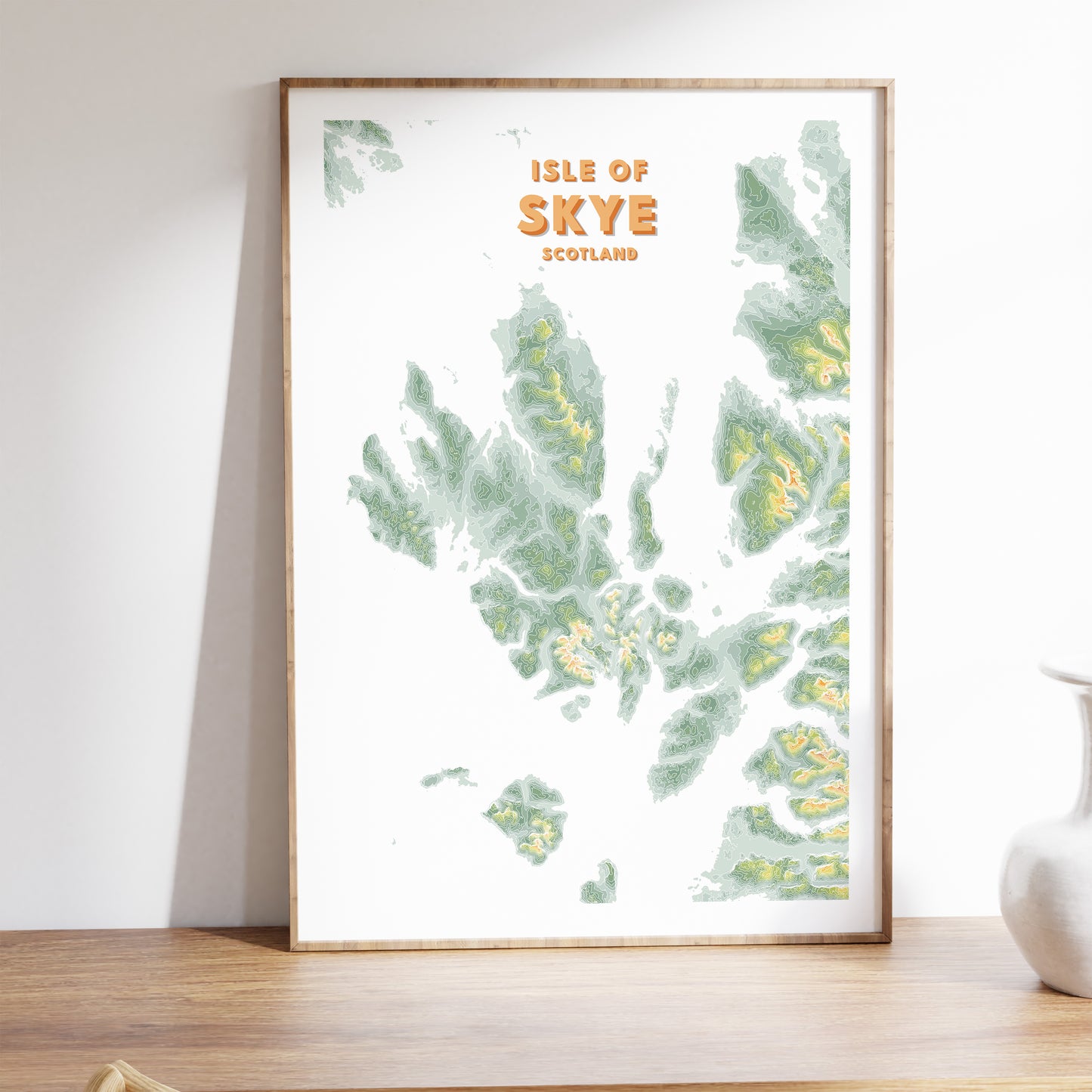 Isle of skye Map Print