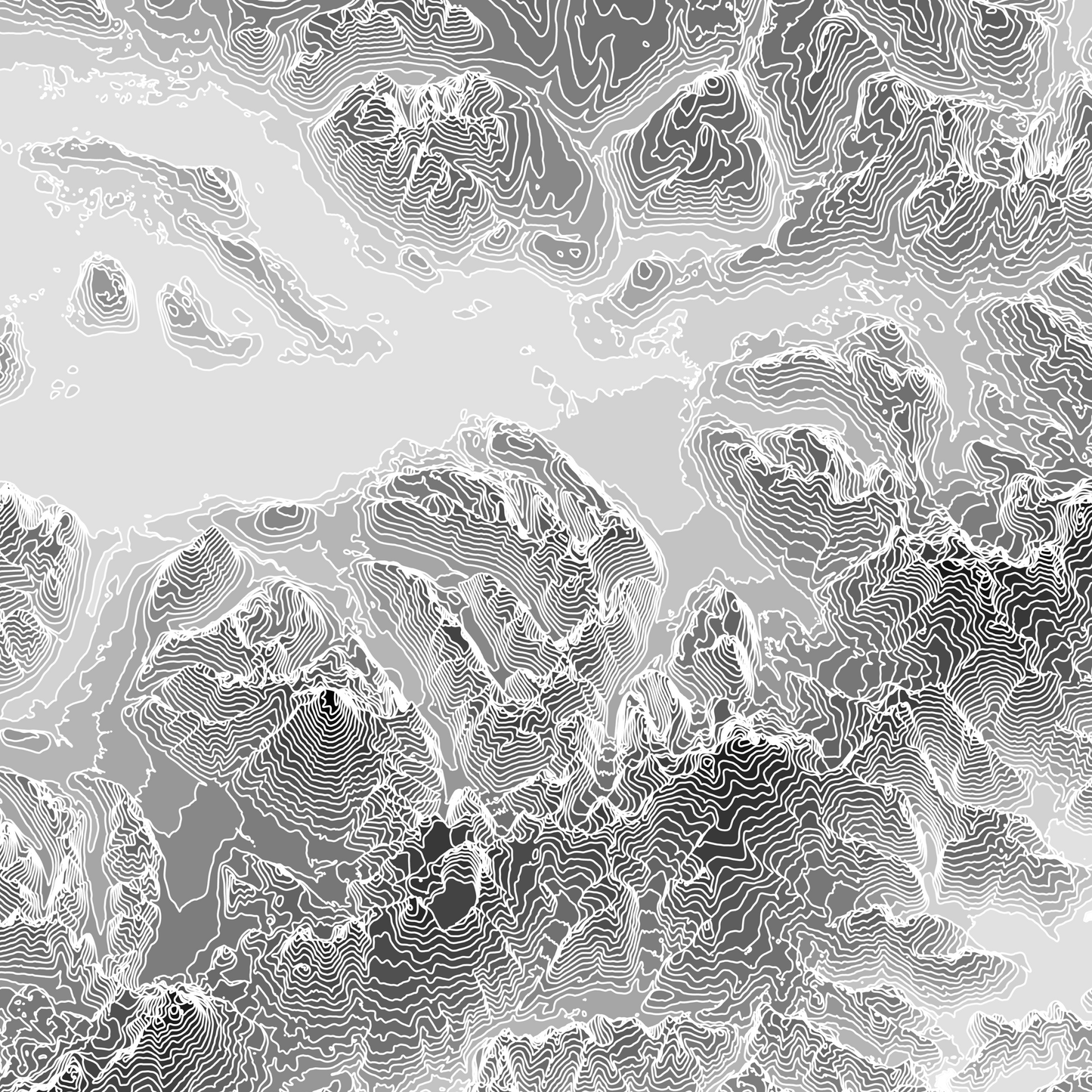 Katmai Topographic Map USA