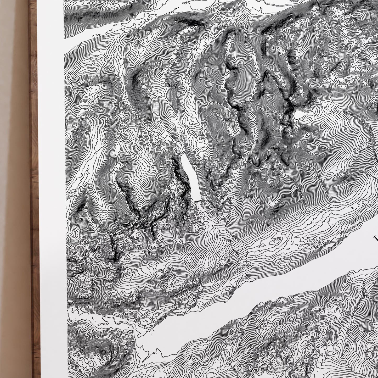 Loch Tay Print Topographic Map