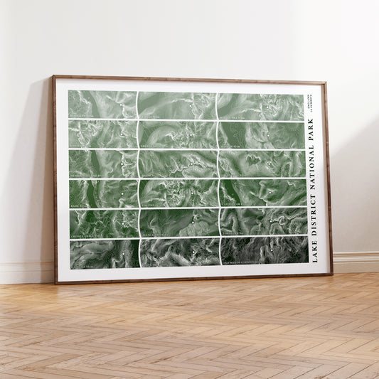 Lake District Mountains Print