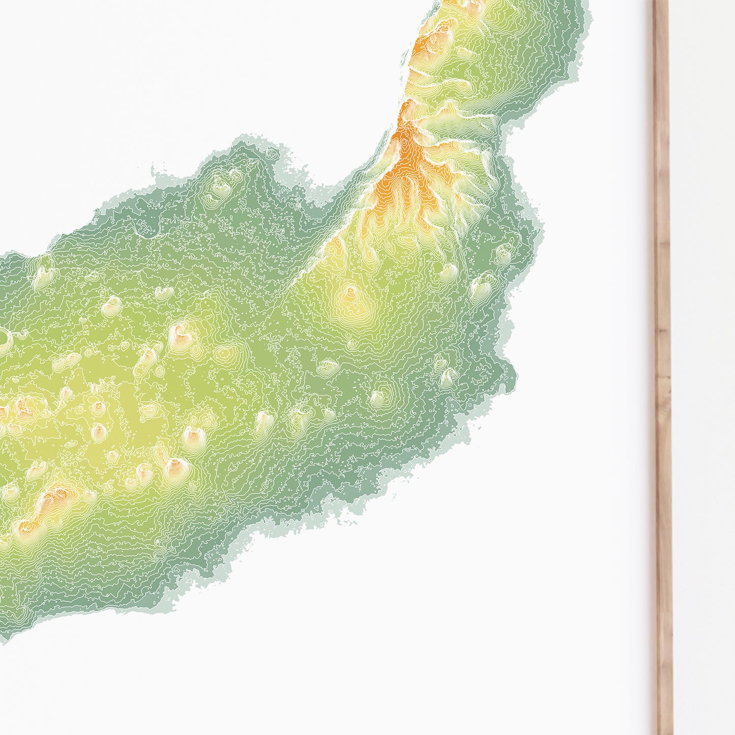 Lanzarote Poster Map