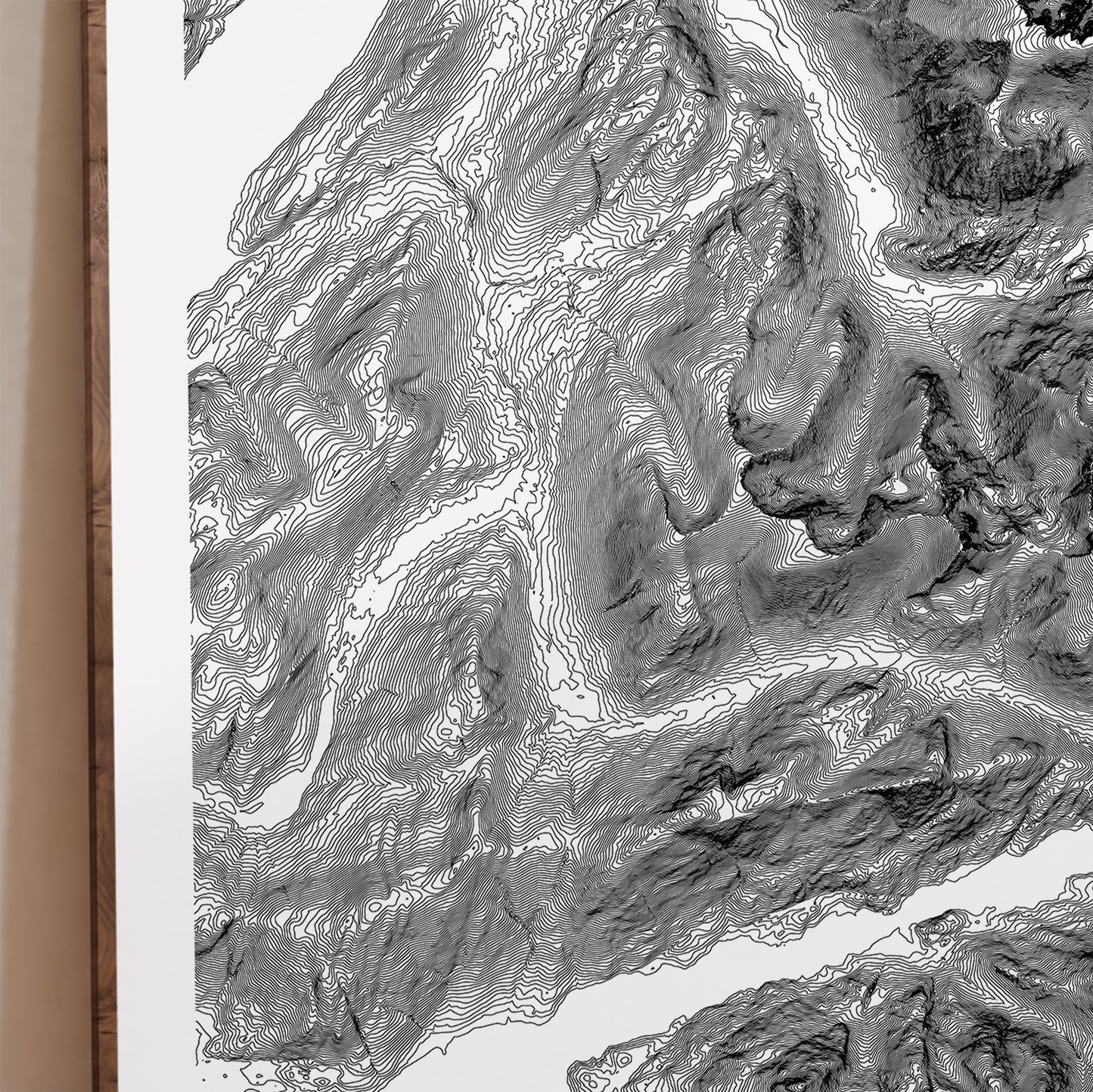 Mamores Topographic Map