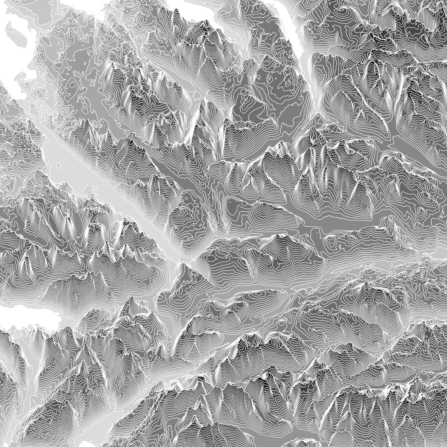 Ross & Cromarty Print Scottish Highland Topographic Map