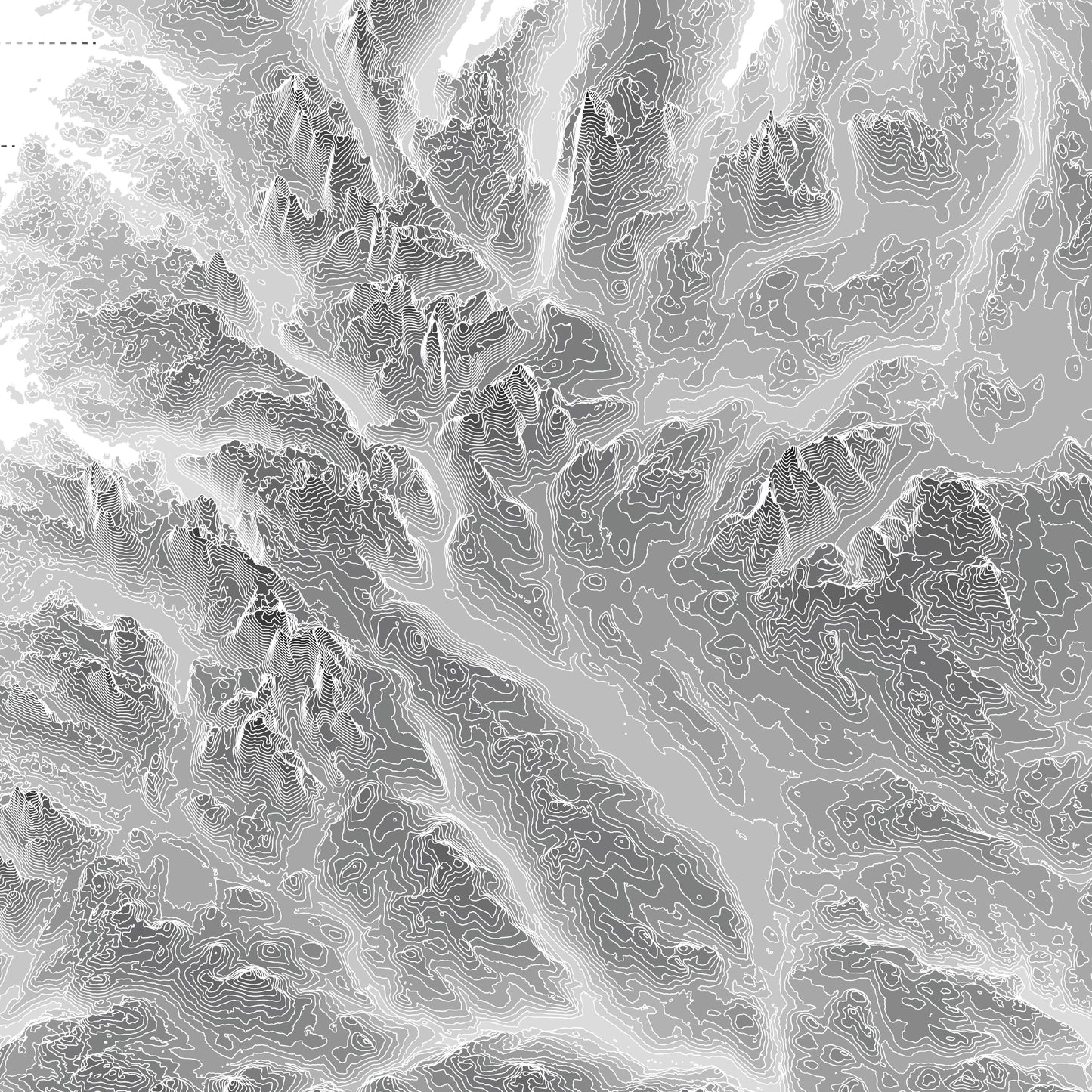 Sutherland & Caithness Print Scotland Topographic Map