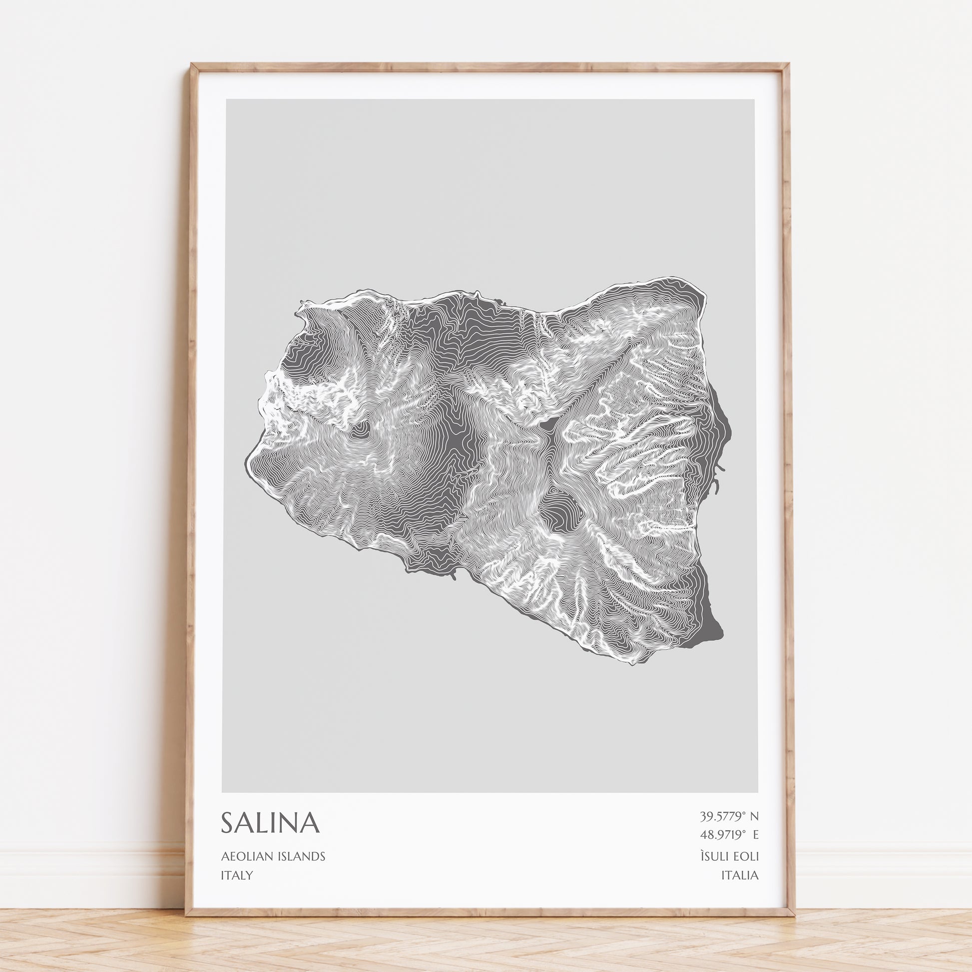 Salina Aeolian Islands Poster