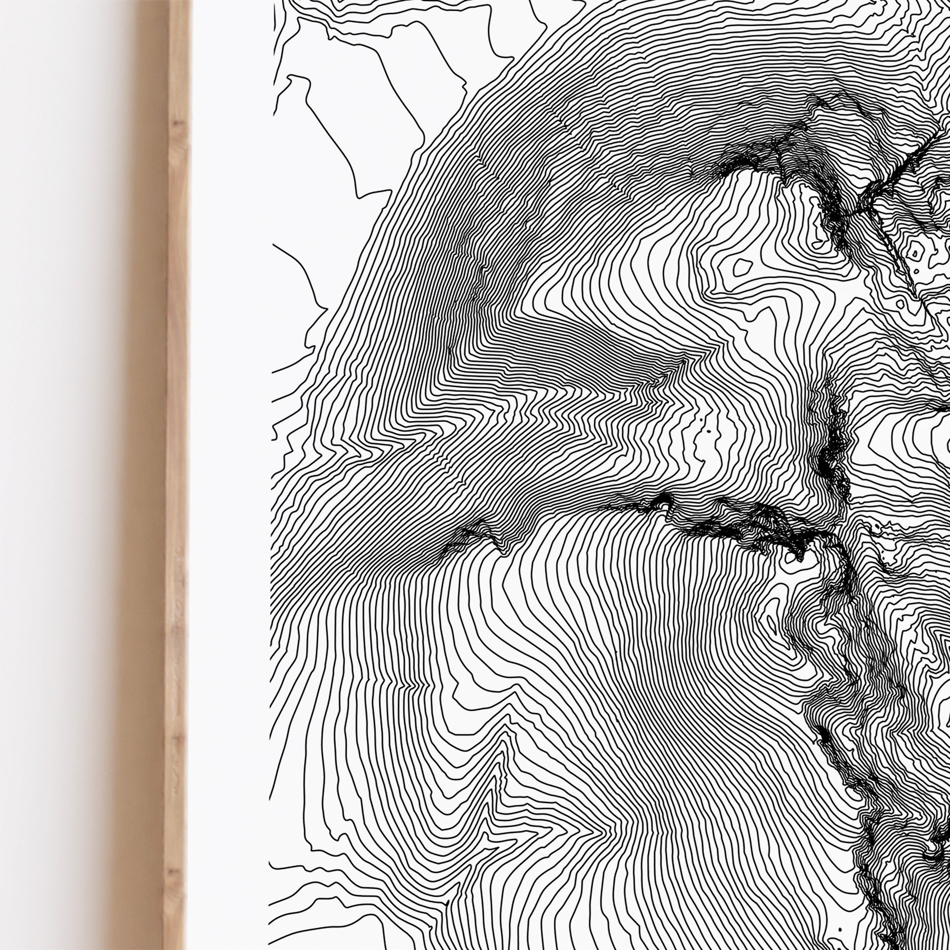 Scafell Pike Topographic Map