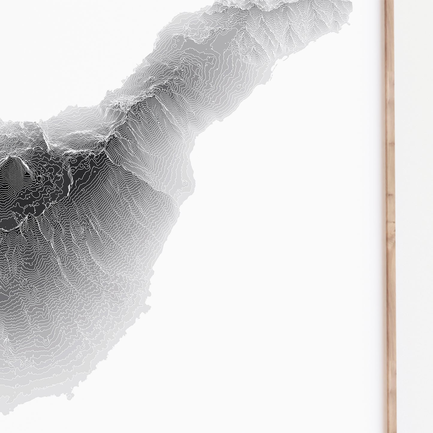 Tenerife Poster Print Topographic Map