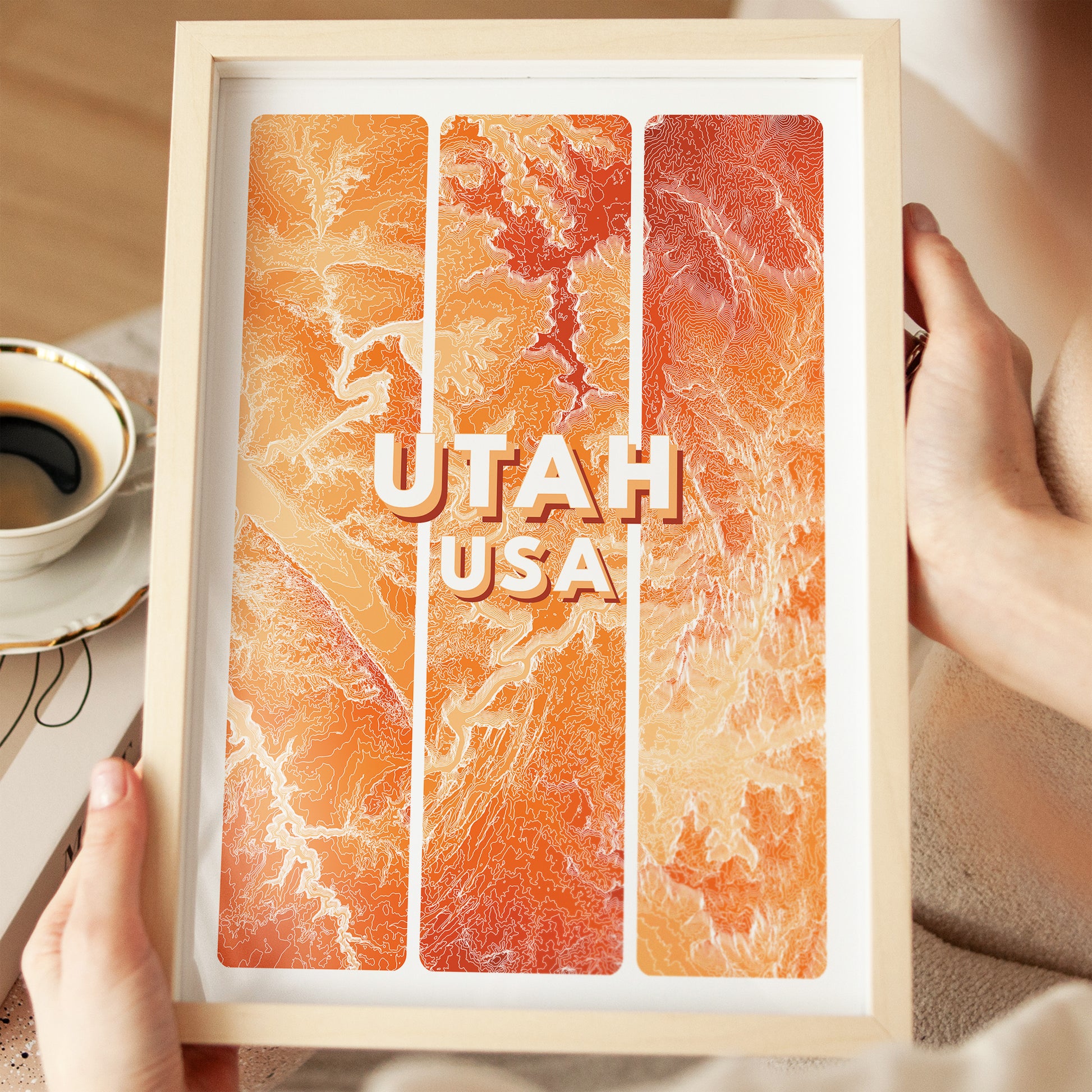 Utah Travel Poster Print