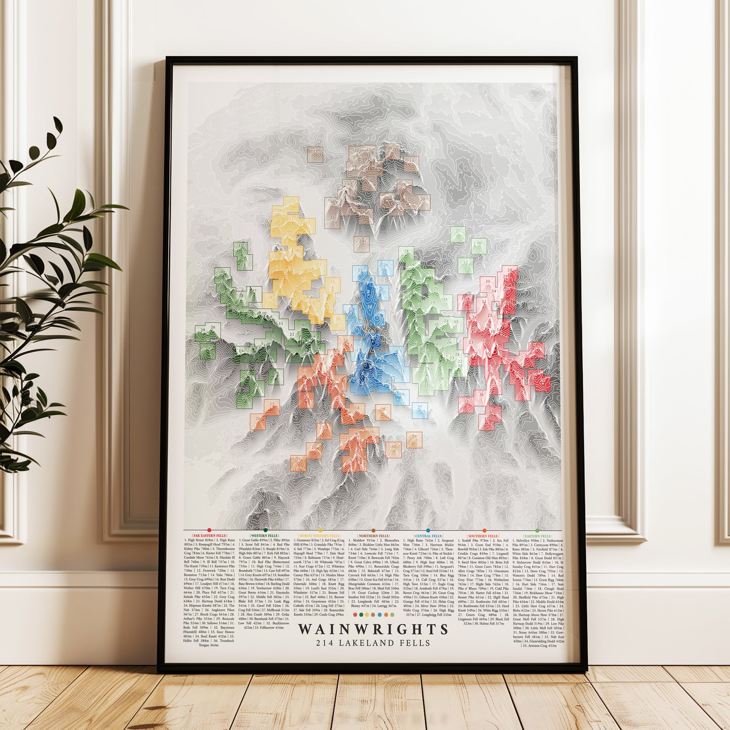 214 Lakeland Fells Print