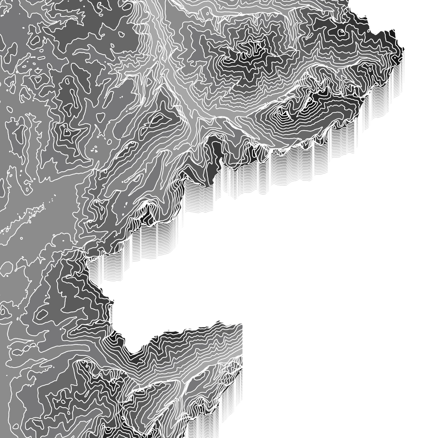 Yellowstone Topographic Map