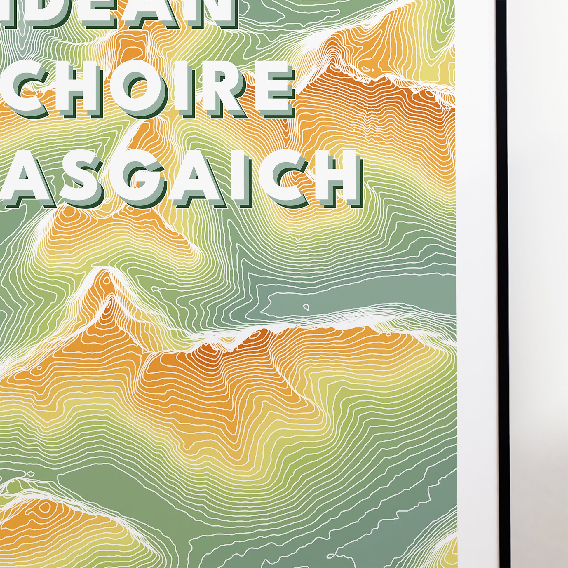 bidean_a_choire_sheasgaich_Munro_Poster