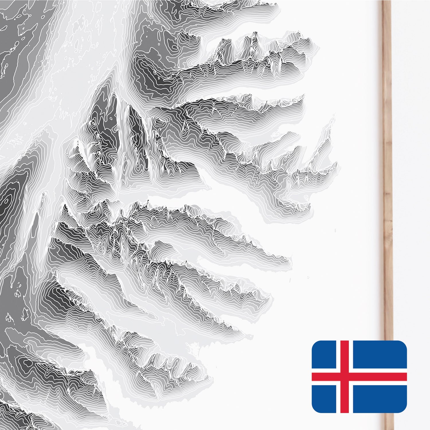 Iceland Prints & Map Posters