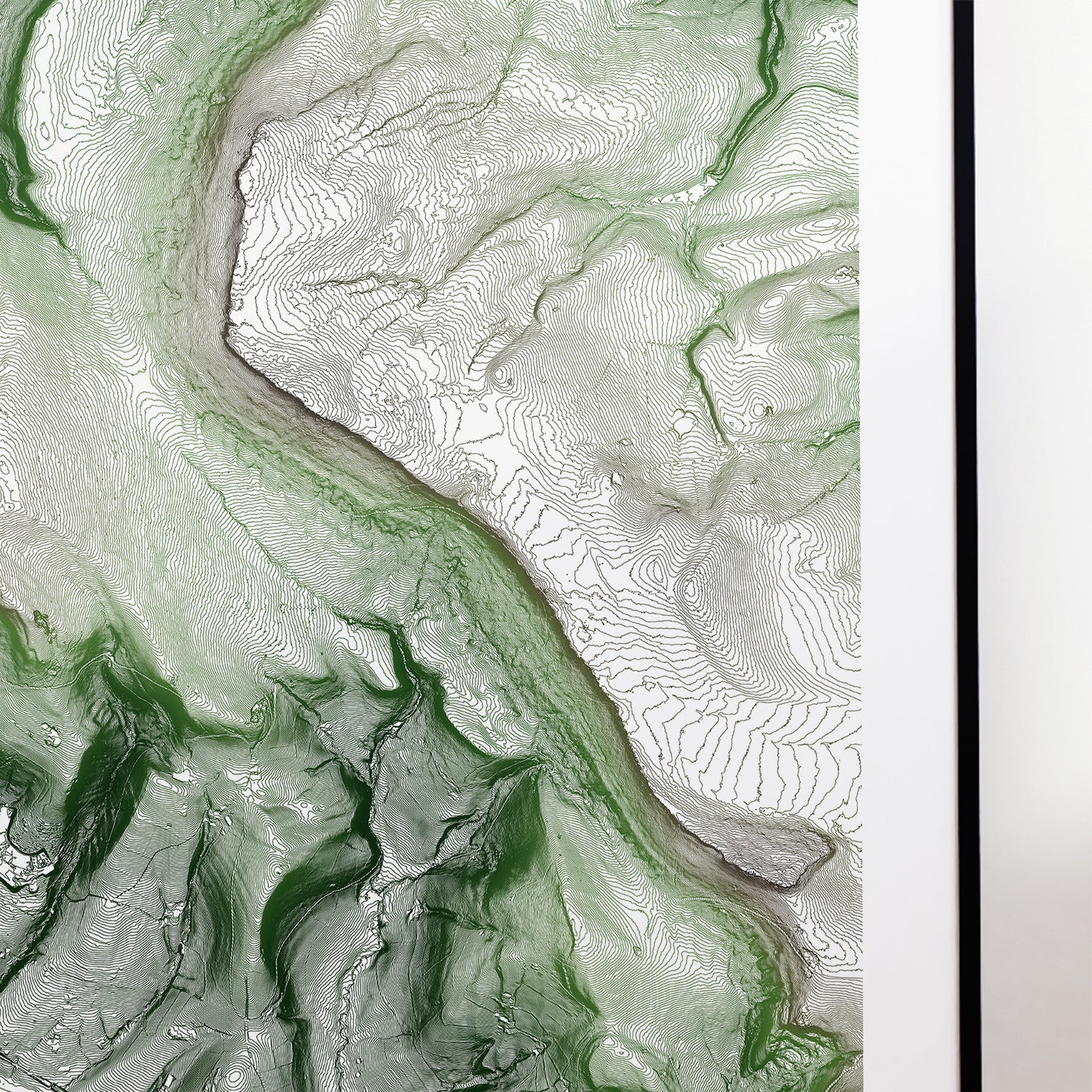 High Resolution Topographic Contour Maps