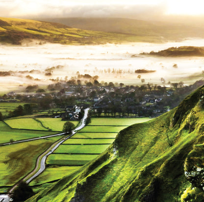 Castleton Print The Peak District Travel Poster