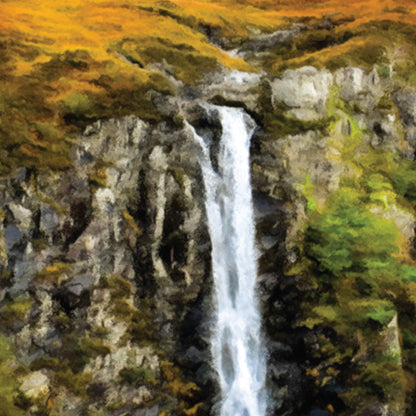 Eas Moor Waterfall Isle of Skye Print