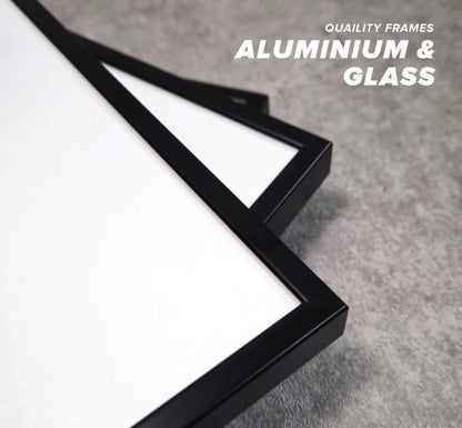 Yorkshire 3 Peaks Poster Topographic Map