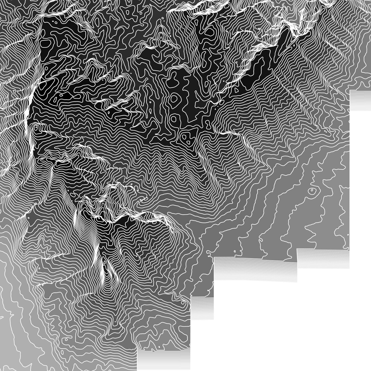 Guadalupe Mountains National Park Map Print