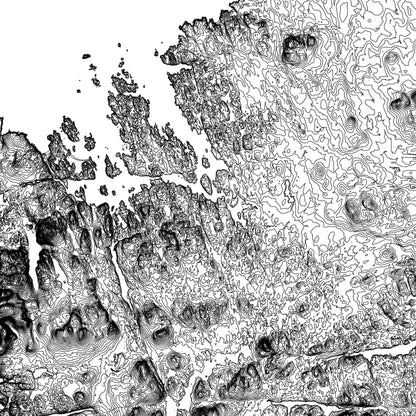 Harris Topographic Map 