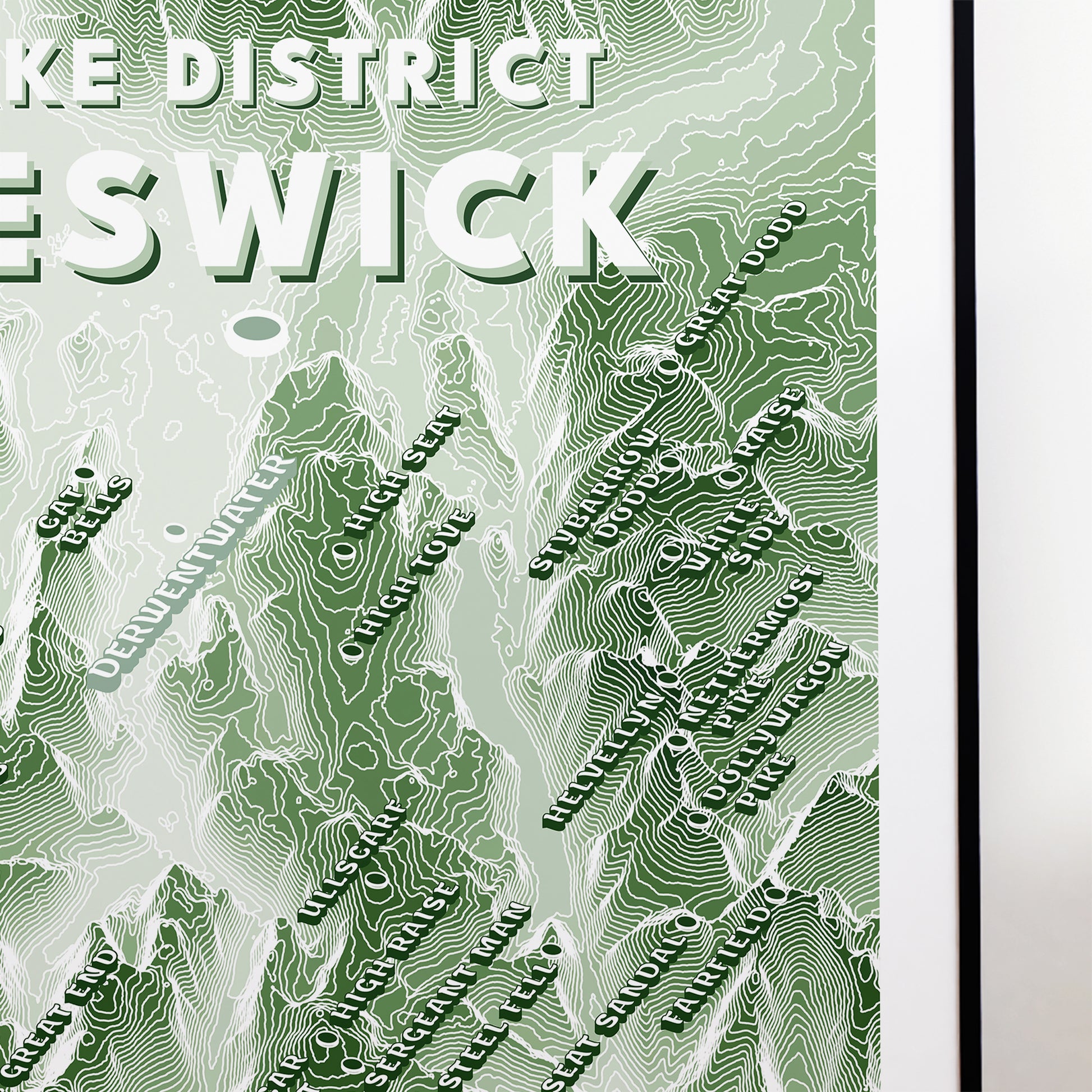 Keswick Wainwrights Poster