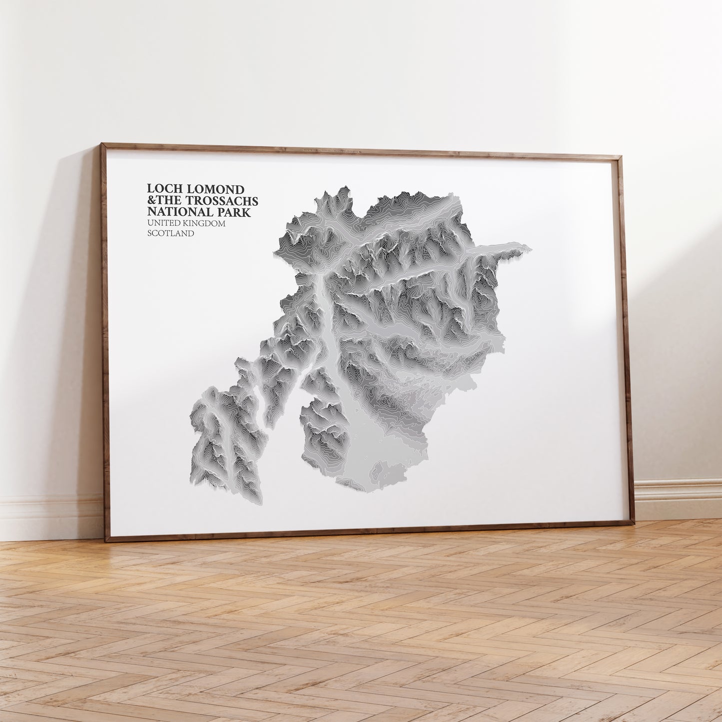 Loch Lomond & The Trossachs National Park Map