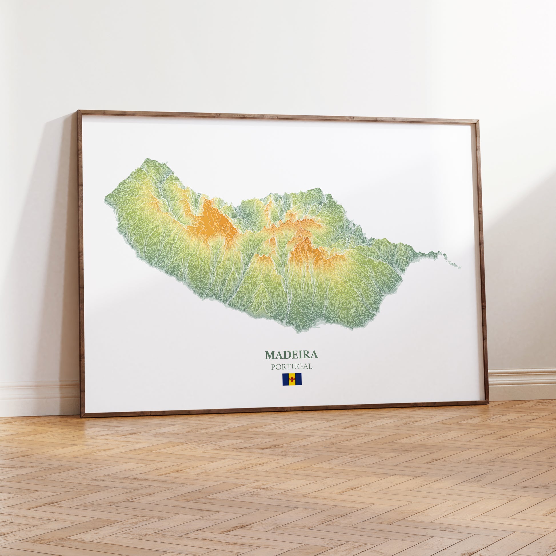 Madeira Map Print