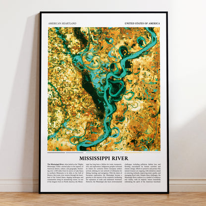 Mississippi USA Photograph Travel Poster Print