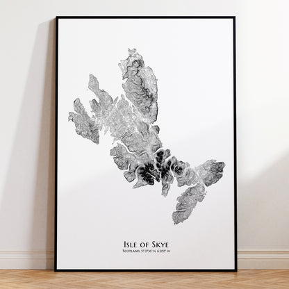 Isle of Skye Map Print