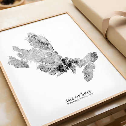 Isle of Skye Map Print