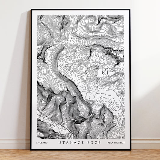 Stanage Edge Peak District Print