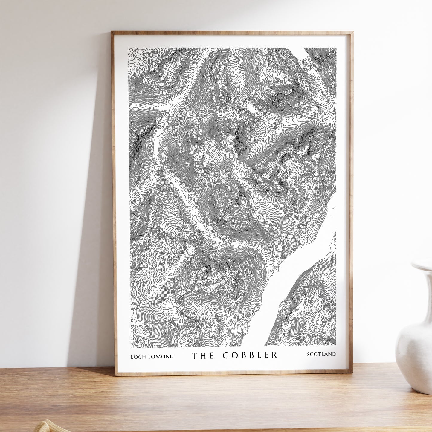 The Cobbler Print Ben Arthur Map