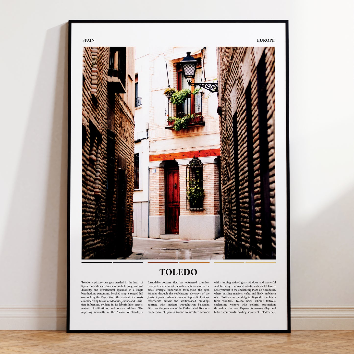 Toledo Spain Photograph Travel Poster Print