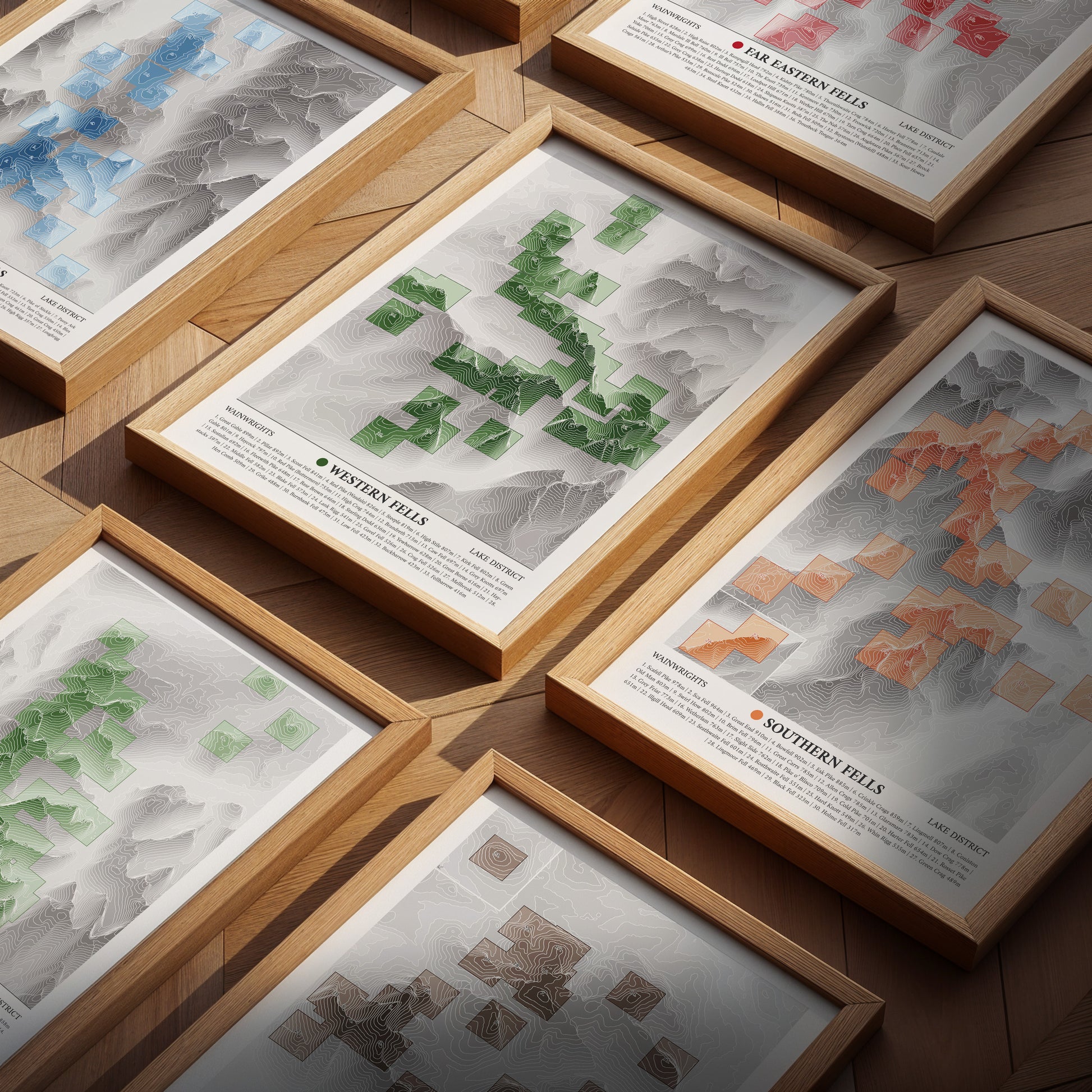 Wainwrights 7 Print Set