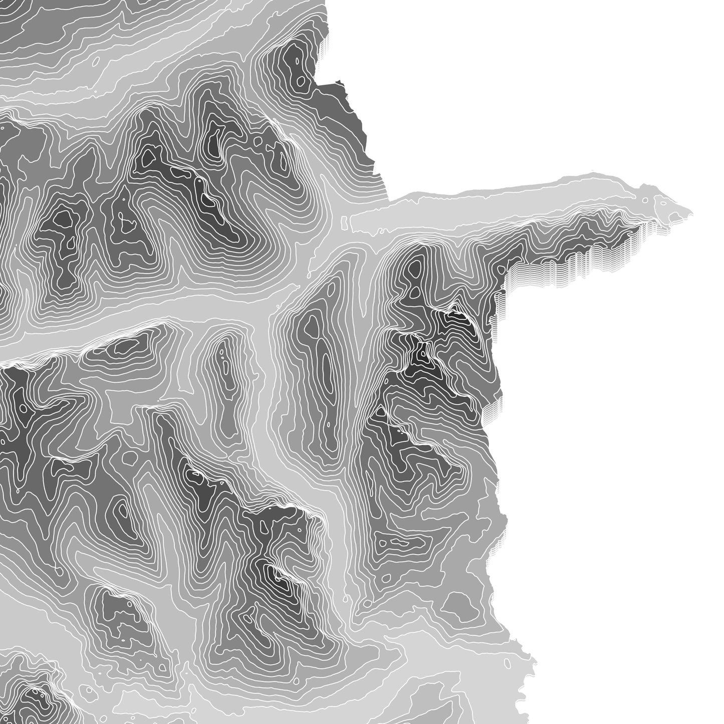 Loch Lomond & The Trossachs National Park Map Print