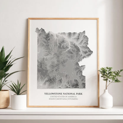 Yellowstone National Park Map